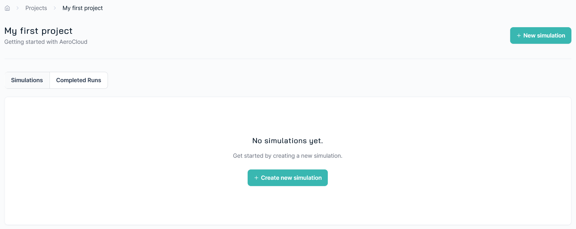 Creating a simulation